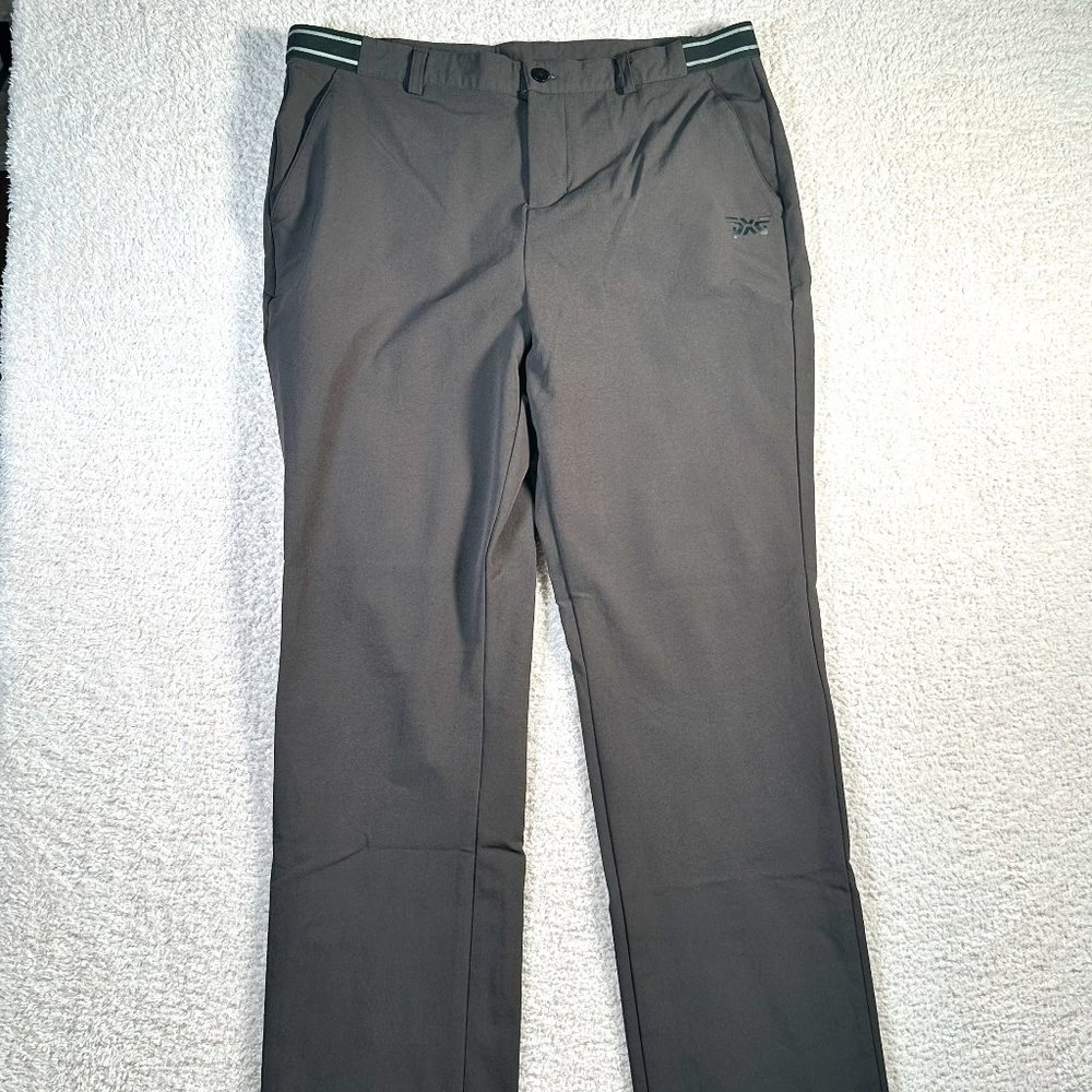 PXG Parsons Extreme Golf Black Chino Pants Mens Size 36x30 Golf Fall Preppy Grey